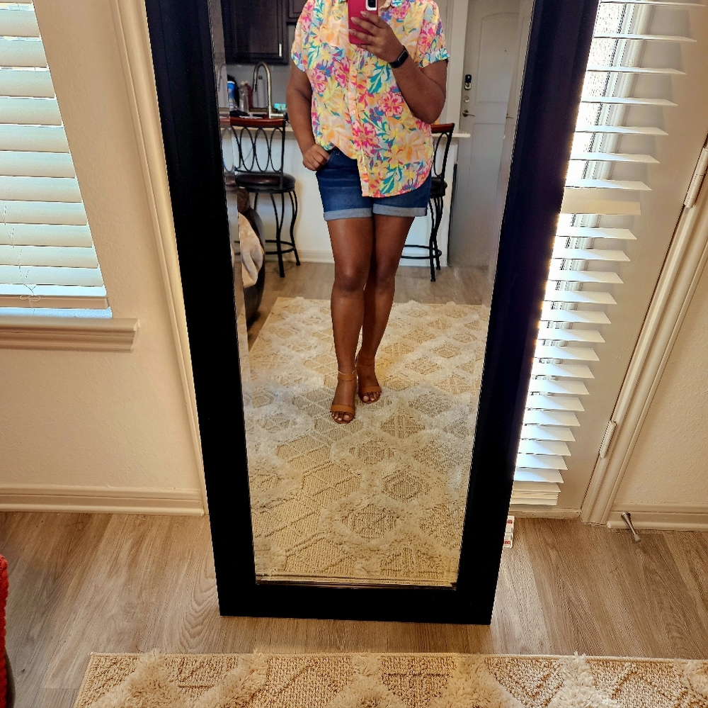 Vibrant Floral Casual Shirt